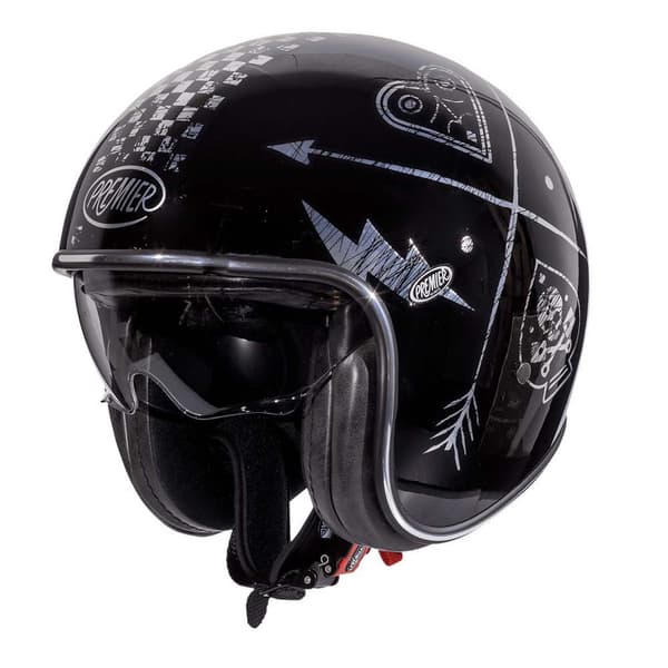 Premier Helmets Öppen Ansikts Hjälm 23 Vintage Nx 22.06 Svart XL