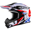 Miniatyrbillede 1 af 2: Nzi Motocross Hjelm Knobby Hvid L