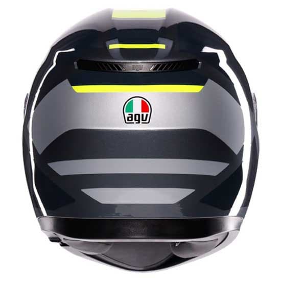Agv Fullt Ansikte Hjälm K3 Grå M