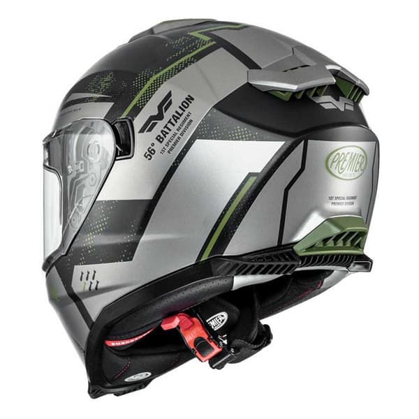 Premier Helmets Fuld Ansigtshjelm 23 Typhoon Bamilybm Pinlock Included Sort S