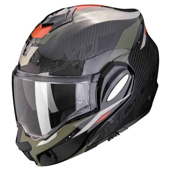 Scorpion Exo-tech Evo Carbon Rover Convertible Helmet Sort XL