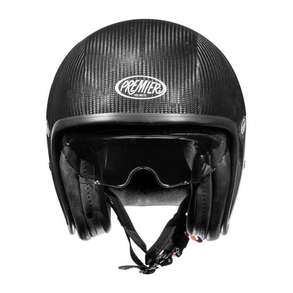 Premier Helmets Öppen Ansikts Hjälm 23 Vintage Carbon 22.06 Svart M
