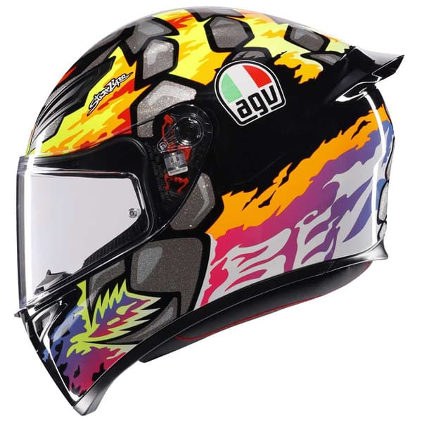 Agv Fullt Ansikte Hjälm K1 S Flerfärgad L