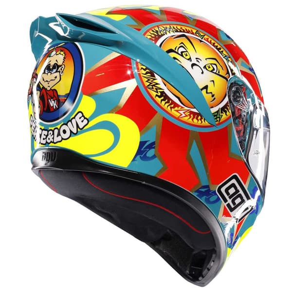 Agv Fullt Ansikte Hjälm K1 S Flerfärgad L