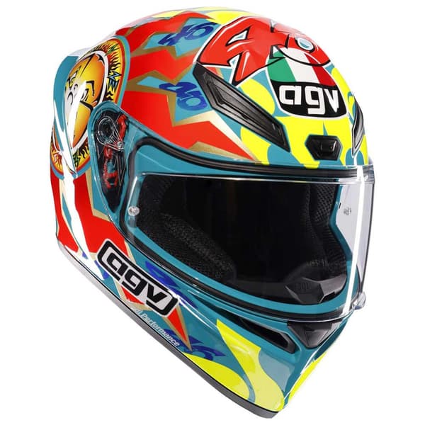Agv Fullt Ansikte Hjälm K1 S Flerfärgad L