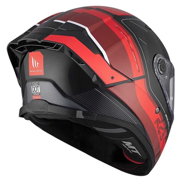 Mt Helmets Fuld Ansigtshjelm Thunder 4 Sv R25 Rød M