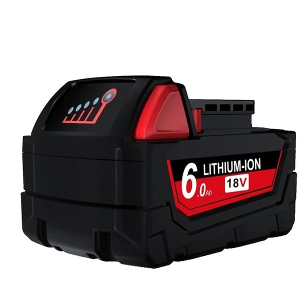 Milwaukee 18V Batteri, Høj Kapacitet 90/60Ah, Kompatibel med M18 Værktøj, 1 pakke 90ah