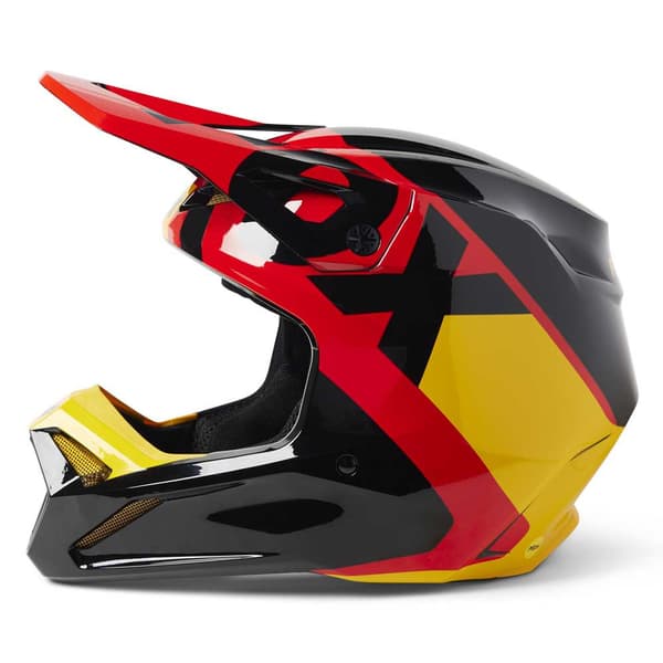 Fox Racing Mx Motocrosshjelm Til Unge V1 Xpozr Flerfarvet S
