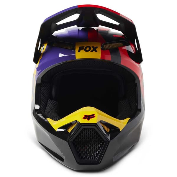Fox Racing Mx Motocrosshjelm Til Unge V1 Xpozr Flerfarvet S