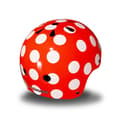 Miniatyrbild 2 av 5: Hjälm Hjälm - Red Dotty Medium