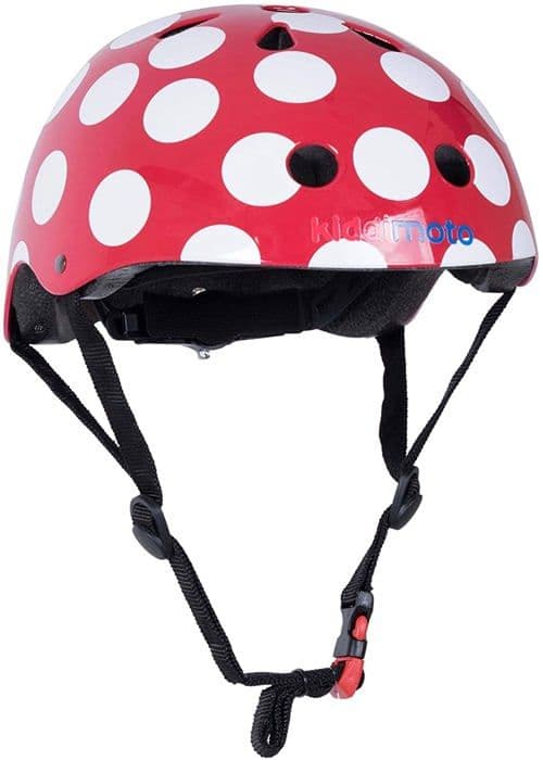 Hjälm Hjälm - Red Dotty Medium