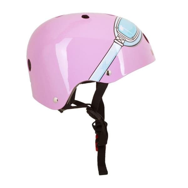 KIDIMOTO Skyddshjälm ROSA GOGGLE