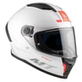 Miniatyrbild 3 av 10: Mt Helmets Fullt Ansikte Hjälm Stinger Ii Solid Vit XL