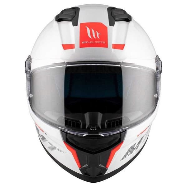 Mt Helmets Fullt Ansikte Hjälm Stinger Ii Solid Vit XL