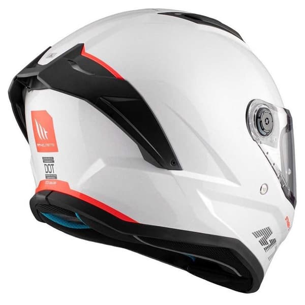 Mt Helmets Fullt Ansikte Hjälm Stinger Ii Solid Vit XL
