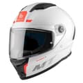 Miniatyrbild 1 av 10: Mt Helmets Fullt Ansikte Hjälm Stinger Ii Solid Vit XL