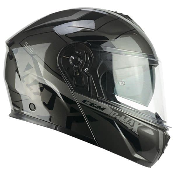 Cgm Modulär Hjälm 569g C-max City Svart XS