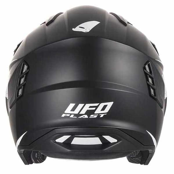 Ufo Åben Ansigtshjelm Sheratan Sort L