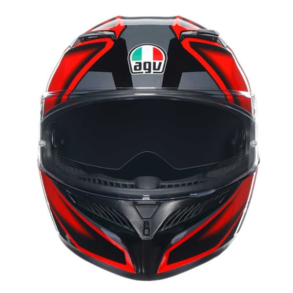Agv Fuld Ansigtshjelm K3 E2206 Mplk Sort L