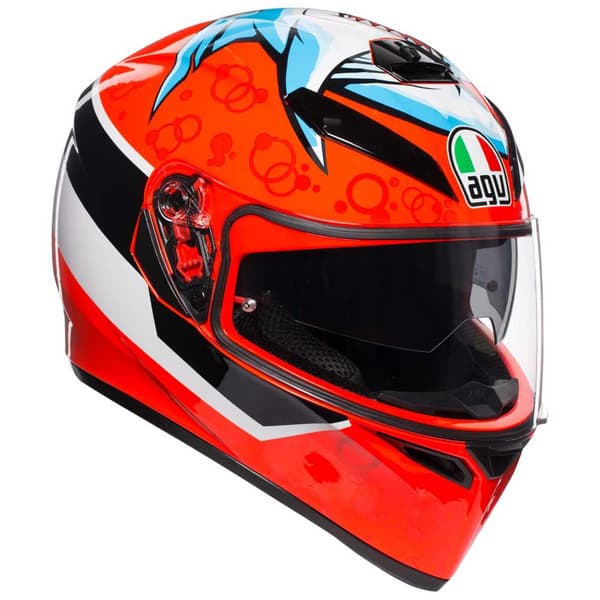 Agv Outlet Fullt Ansikte Hjälm K3 Sv Multi Mplk Orange XS