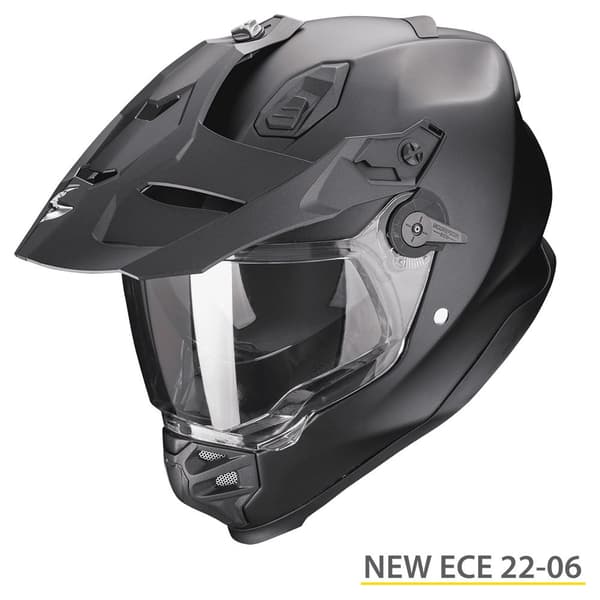 Scorpion Motocrosshjälm Adf-9000 Air Solid Svart S