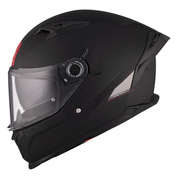 Mt Helmets Fuld Ansigtshjelm Braker Sv Solid  M