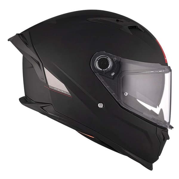 Mt Helmets Fuld Ansigtshjelm Braker Sv Solid  M