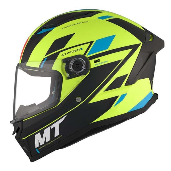 Mt Helmets Fuld Ansigtshjelm Stinger Ii Zivze  S