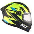 Miniatyrbillede 4 af 9: Mt Helmets Fuld Ansigtshjelm Stinger Ii Zivze  S