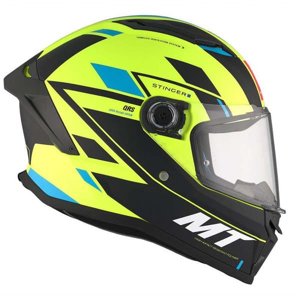 Mt Helmets Fuld Ansigtshjelm Stinger Ii Zivze  S