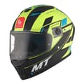 Miniatyrbillede 1 af 9: Mt Helmets Fuld Ansigtshjelm Stinger Ii Zivze  S