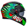 Miniatyrbild 5 av 7: Agv Fullt Ansikte Hjälm K3 E2206 Mplk Svart M