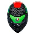 Miniatyrbild 7 av 7: Agv Fullt Ansikte Hjälm K3 E2206 Mplk Svart M