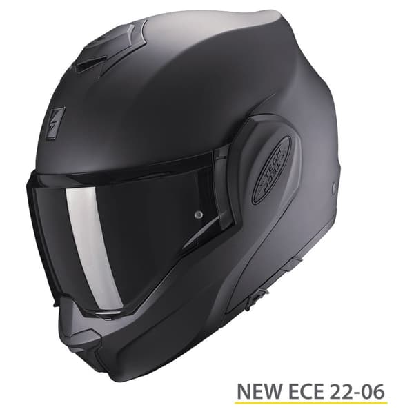 Scorpion Modulaarinen Kypärä Exo-tech Evo Solid Musta 3XL