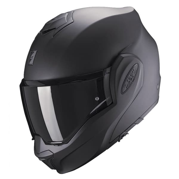Scorpion Modulaarinen Kypärä Exo-tech Evo Solid Musta 3XL