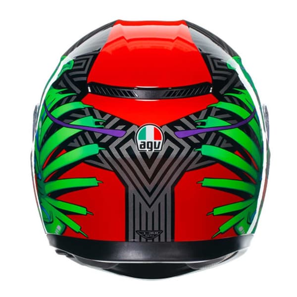Agv Fuld Ansigtshjelm K3 E2206 Mplk Sort S