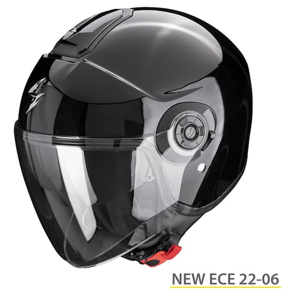 Scorpion Åben Ansigtshjelm Exo-city Ii Solid Sort L