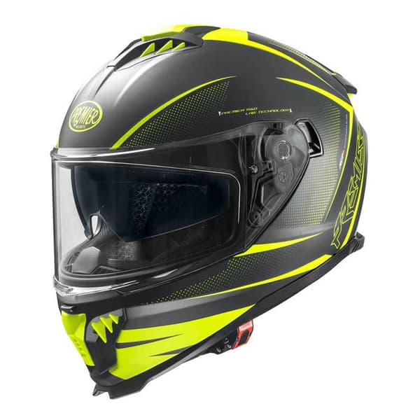 Premier Helmets Fullt Ansikte Hjälm 23 Typhoon Fry9bm Pinlock Included Svart XS