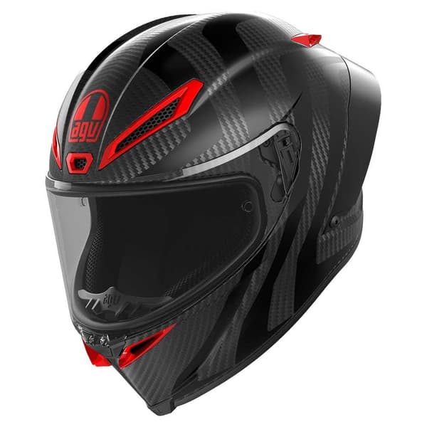 Agv Fullt Ansikte Hjälm Pista Gp Rr Svart L
