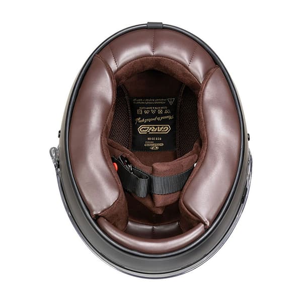 Garibaldi Koko Kasvot Kypärä G07x Fiberglass Musta M