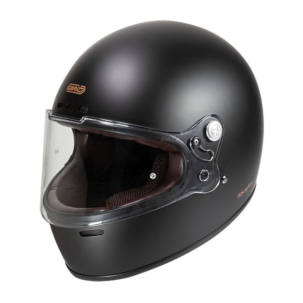 Garibaldi Koko Kasvot Kypärä G07x Fiberglass Musta M
