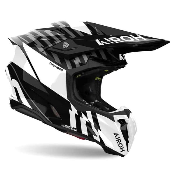 Airoh Motocross Kypärä Twist Iii Thunder Musta XS