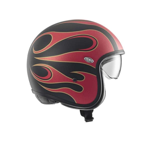 Premier Helmets Öppen Ansikts Hjälm 23 Vintage Fr 2 Bm 22.06 Röd XS
