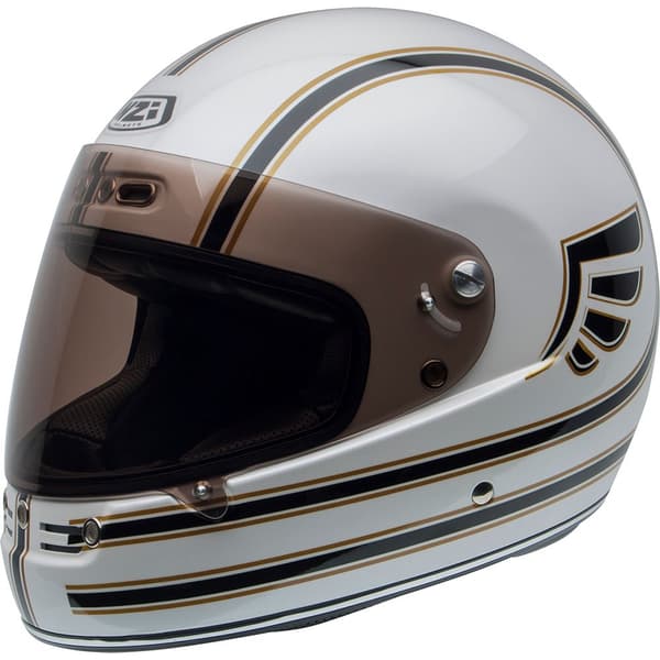 Nzi Fuld Ansigtshjelm Street Track 4 Hvid XL
