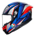 Miniatyrbild 6 av 7: Agv Fullt Ansikte Hjälm K6 S E2206 Mplk Flerfärgad XL