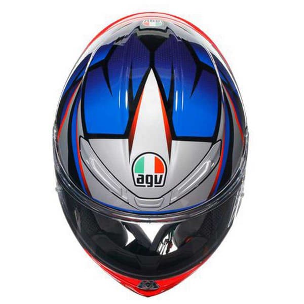 Agv Fullt Ansikte Hjälm K6 S E2206 Mplk Flerfärgad XL