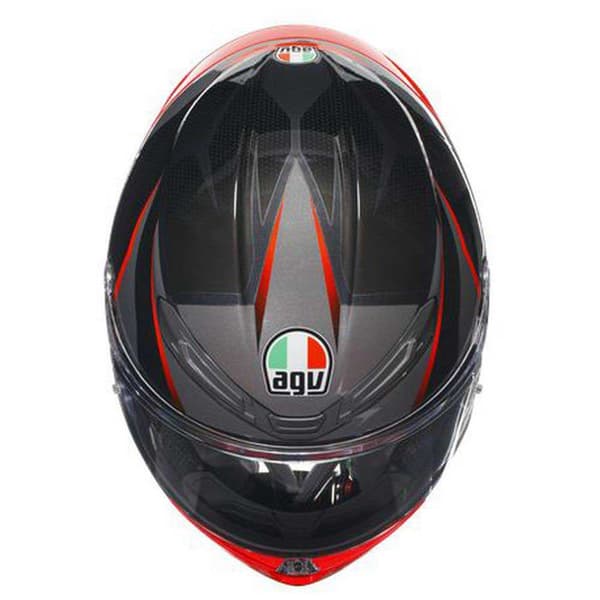 Agv Fullt Ansikte Hjälm K6 S E2206 Mplk Svart XS