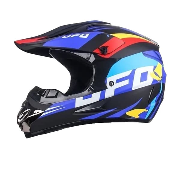 Motorcykelhjälm, off-road design, DOT-certifiering, 7, S
