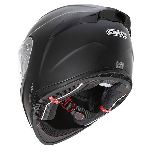 Garibaldi G91x Fiber Sport Hjelm Sort XS