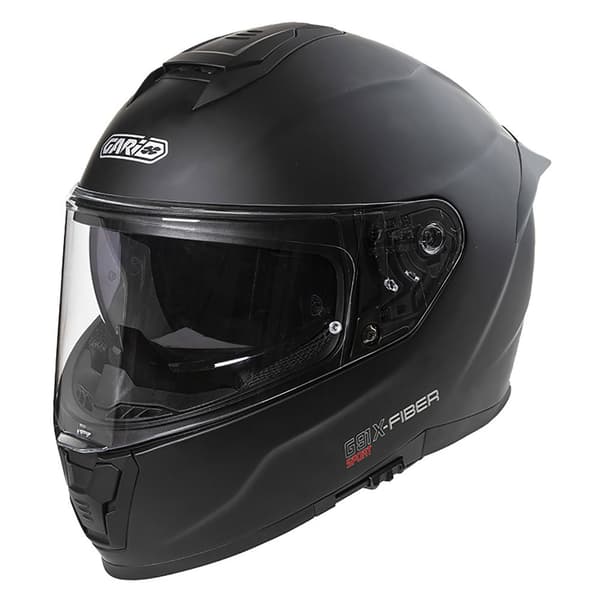 Garibaldi G91x Fiber Sport Hjelm Sort XS
